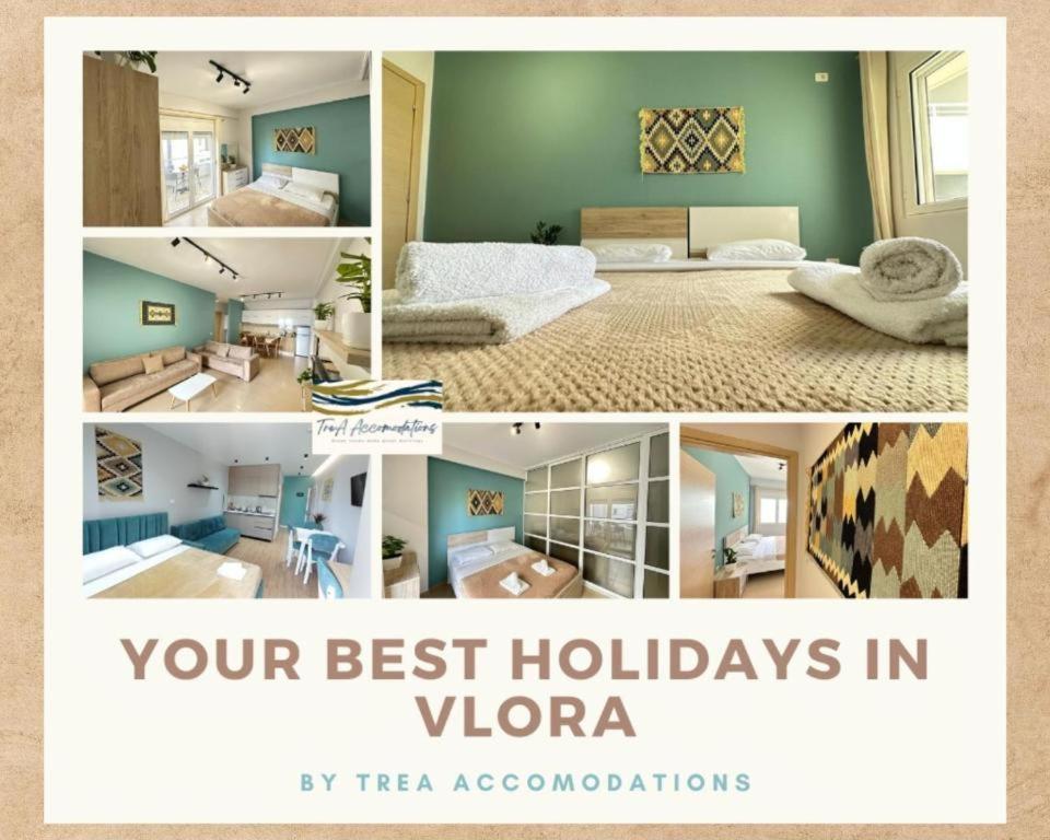 Trea Accomodations Вльора Екстер'єр фото